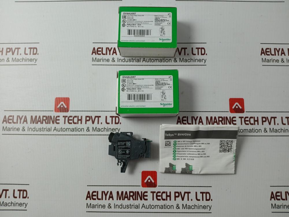 Schneider Electric Gv4Au057 Circuit Breaker Accessory 48V 50/60Hz 2Va
