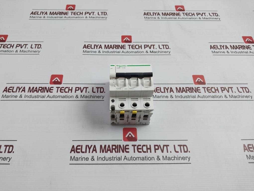 Schneider Electric Ic60n Miniature Circuit Breaker 400v 10a A9f04310