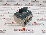 Schneider Electric Ins 250, 4P Switch Disconnector With Black Rotary Handle
