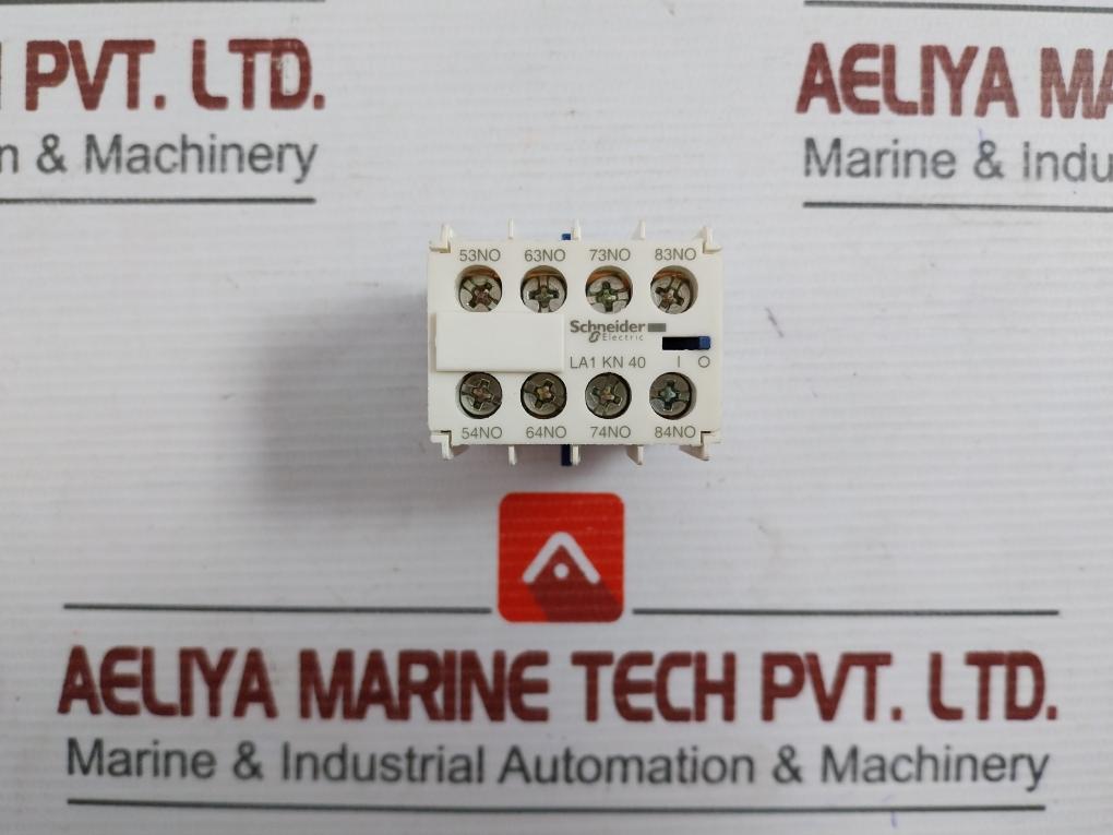 Schneider Electric La1Kn40 Contact Block 4No 10A 690V