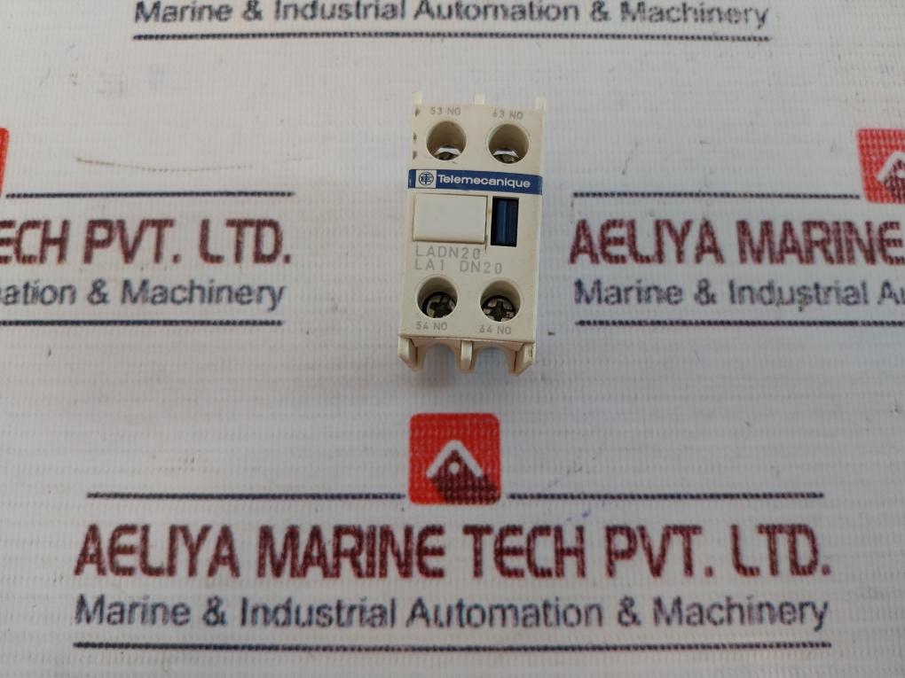 Schneider Electric Ladn20 Auxiliary Contact Block Used