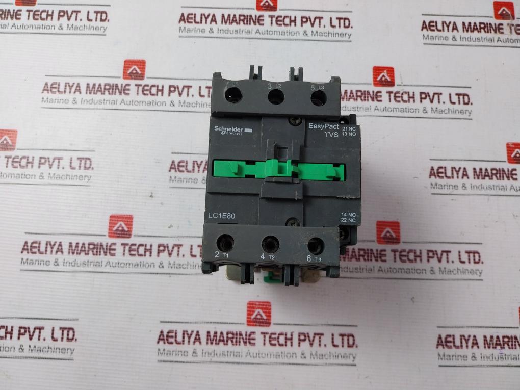 Schneider Electric Lc1E80 High Power Relay Ac Contactor 110A 690V