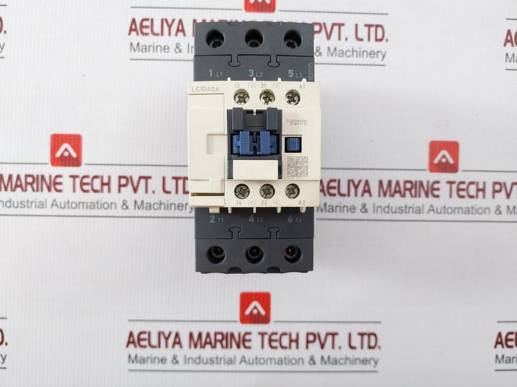 Lc1d40a Schneider Electric Contactor 60a 600v 50/60hz