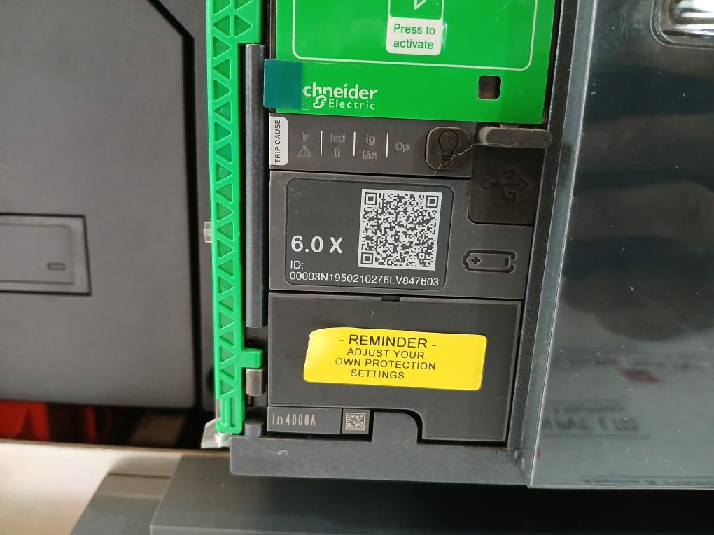 Schneider Electric Mtz2-40 H1 Circuit Breaker Basic Frame Micrologic Gh800228Aa 4.5 Va