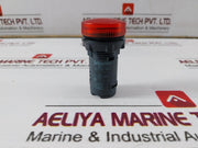 Schneider Electric/Telemecanique Xb7Ev04Mpn Monolithic Red Pilot Light 230V Ac