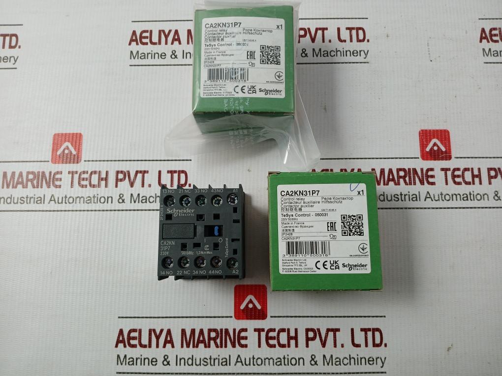 Schneider Electric Tesys Control Relay 690v/10a Part No. Ca2kn31m7