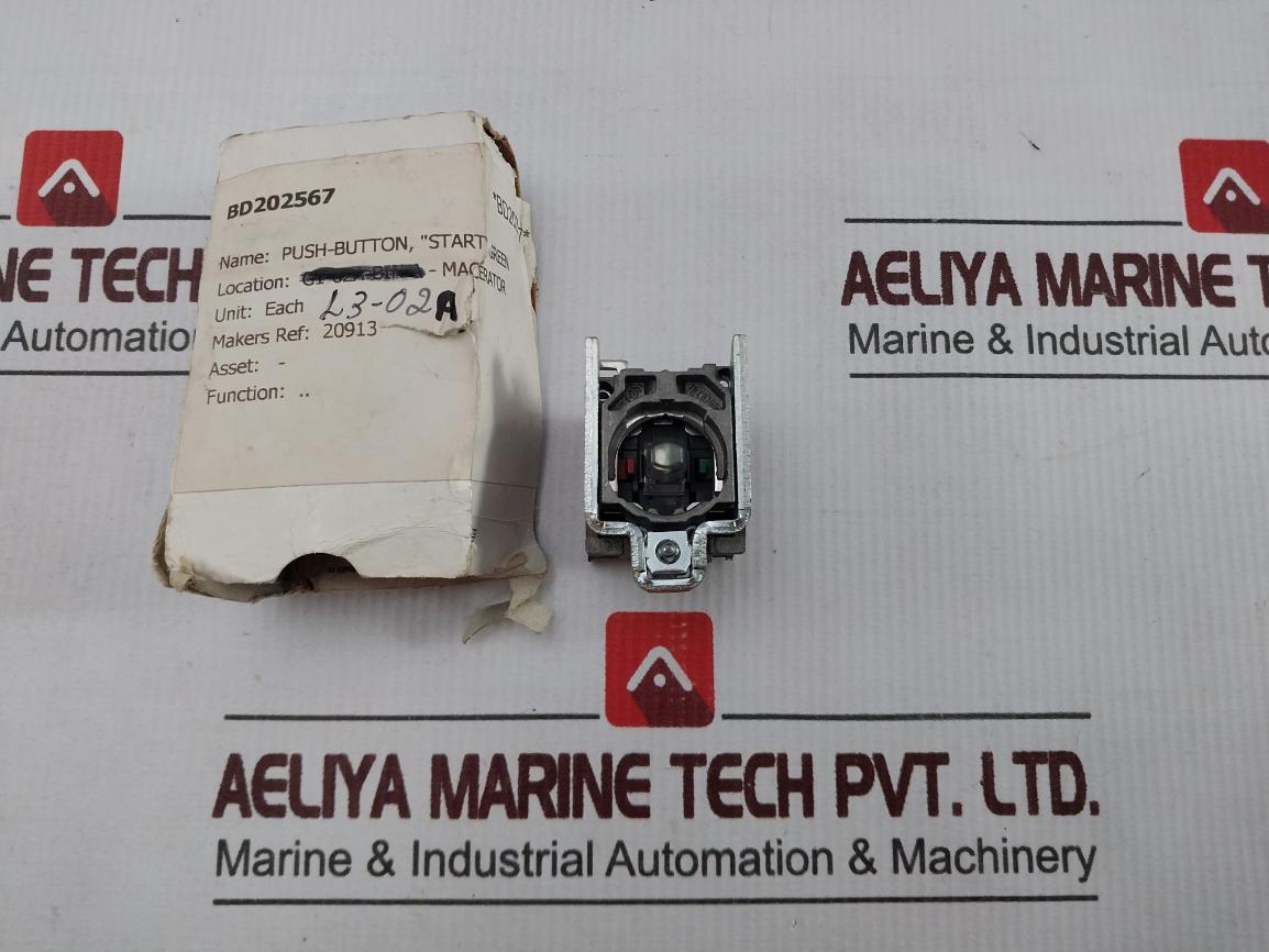 Schneider Electric Zbe-101 Start Green Push-button 240V 3A