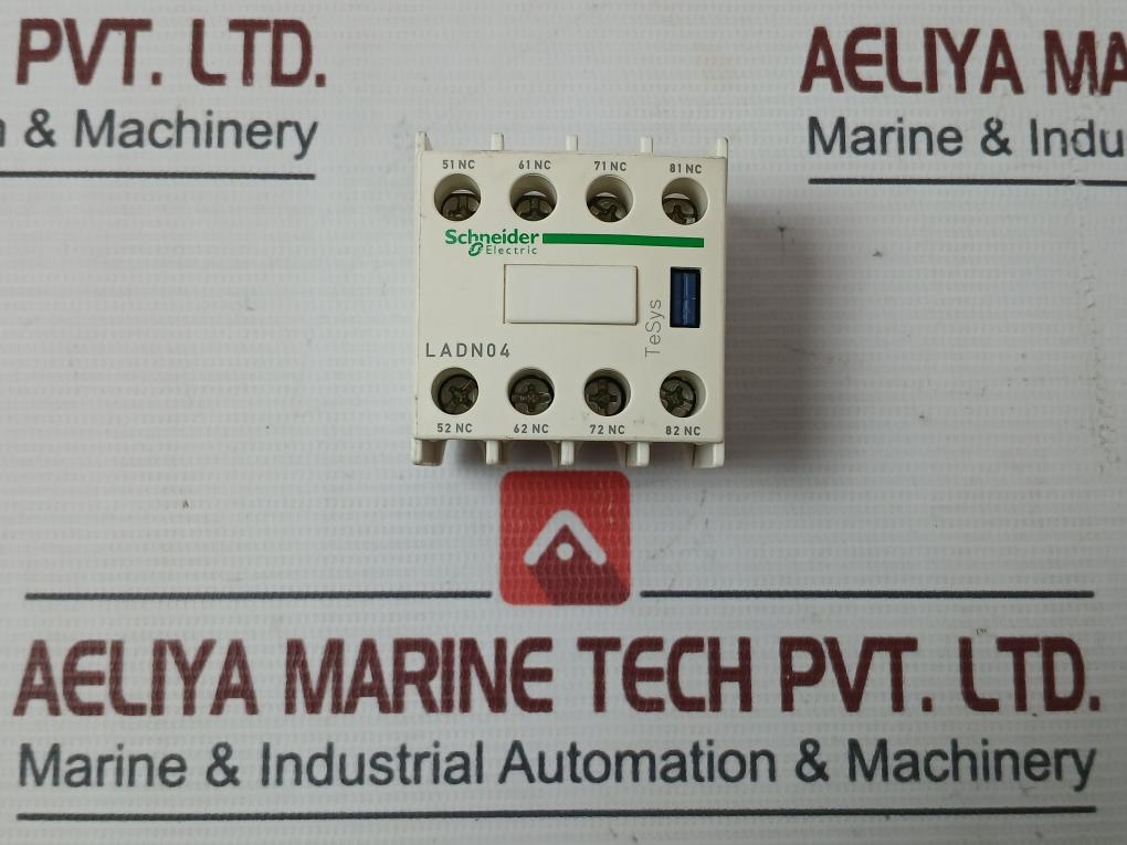 Schneider Electric/Telemecanique Ladn04 Auxiliary Contact Block 690V 10A