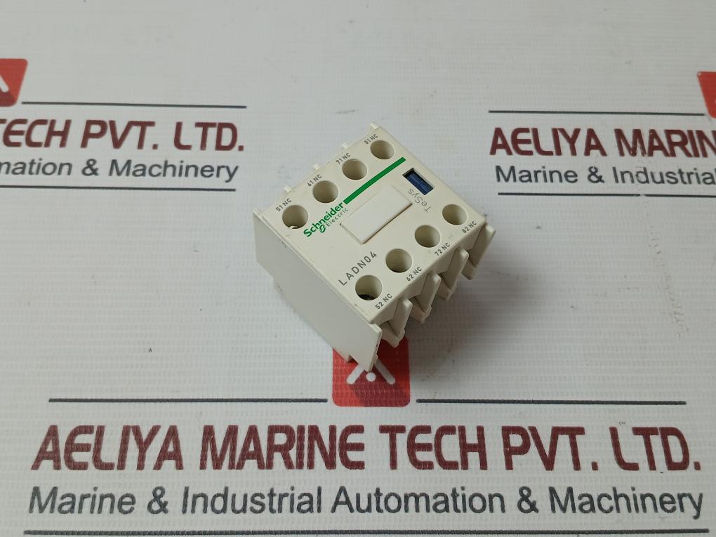 Schneider Electric/Telemecanique Ladn04 Auxiliary Contact Block 690V 10A