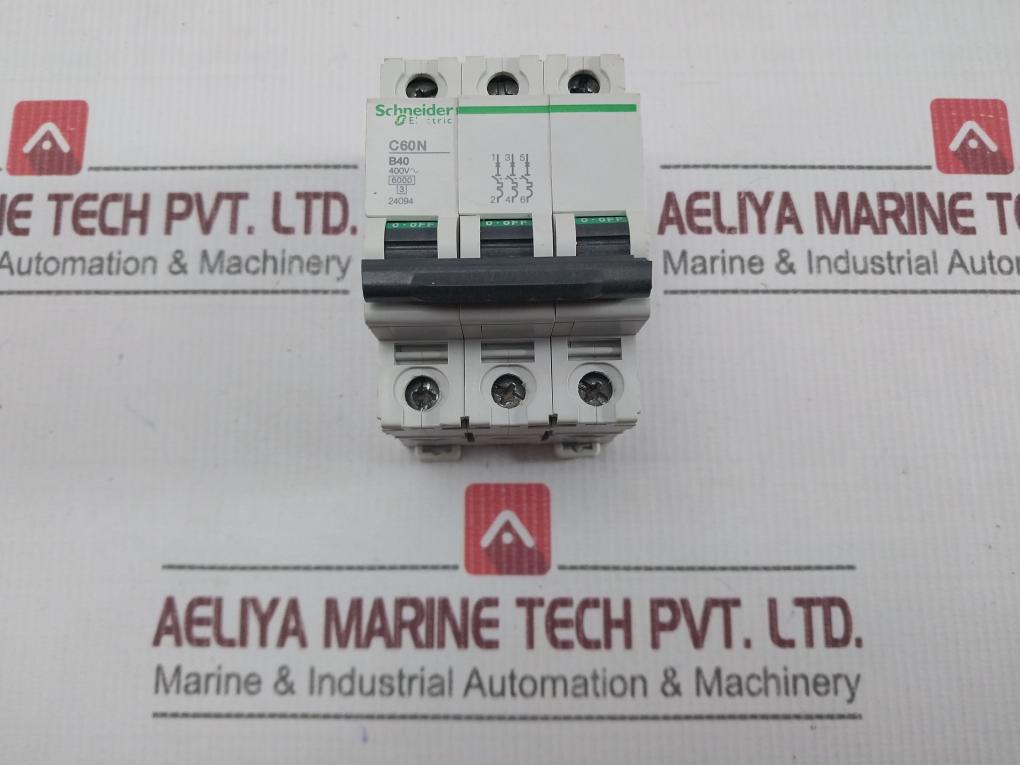 Schneider Electric C60N Circuit Breaker 400V 50/60Hz 6Kv