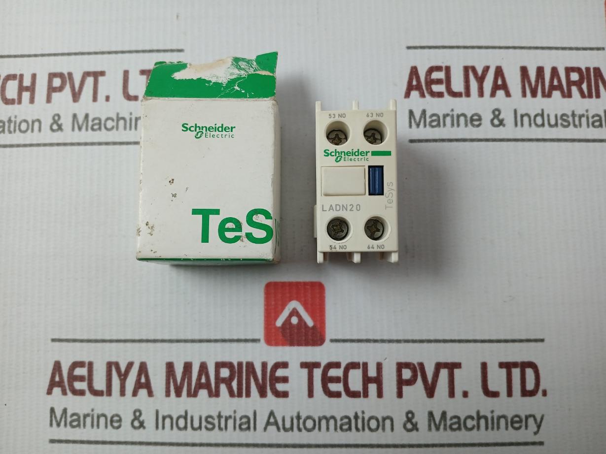 Schneider Electric Ladn20 Auxiliary Contact Block.