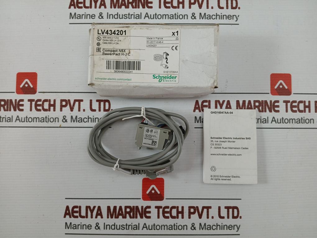 Schneider Electric Lv434201 Nsx Cord New