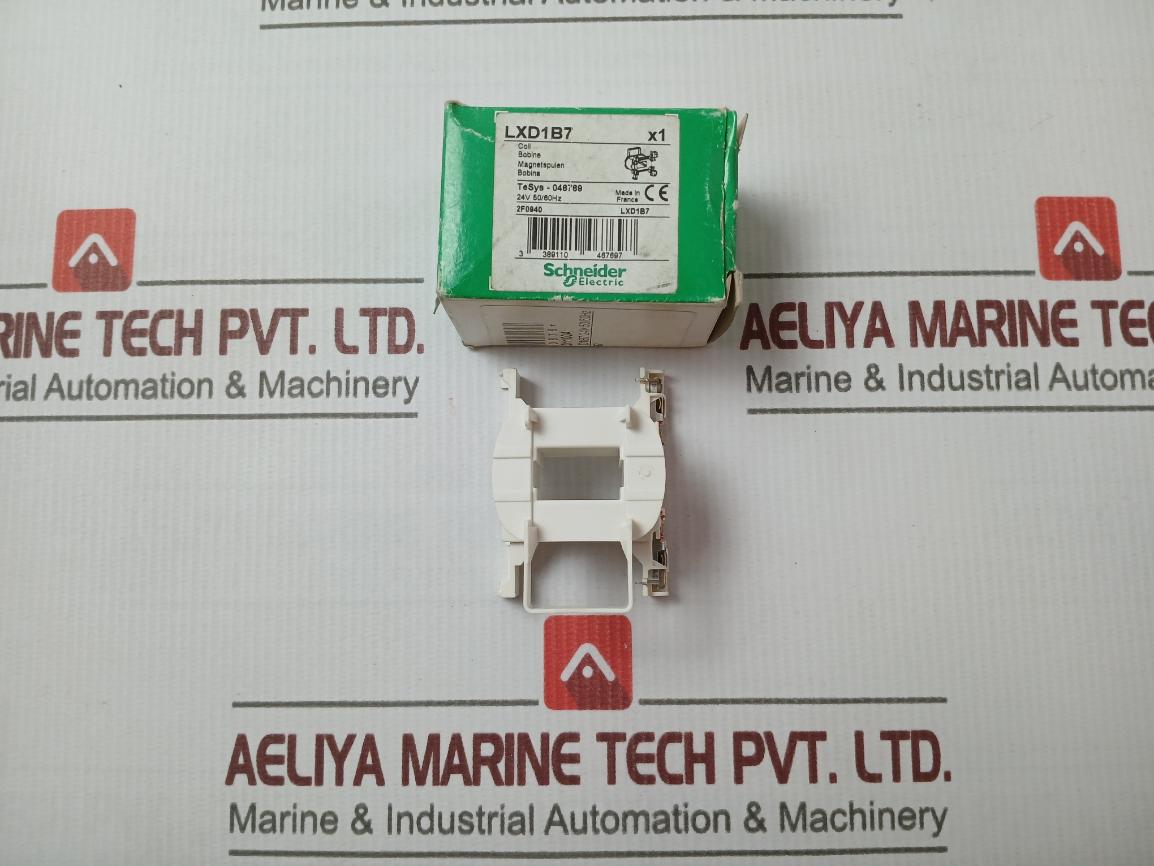 Schneider Electric Lxd1B7 Contactor Coil 24Vac 50/60Hz