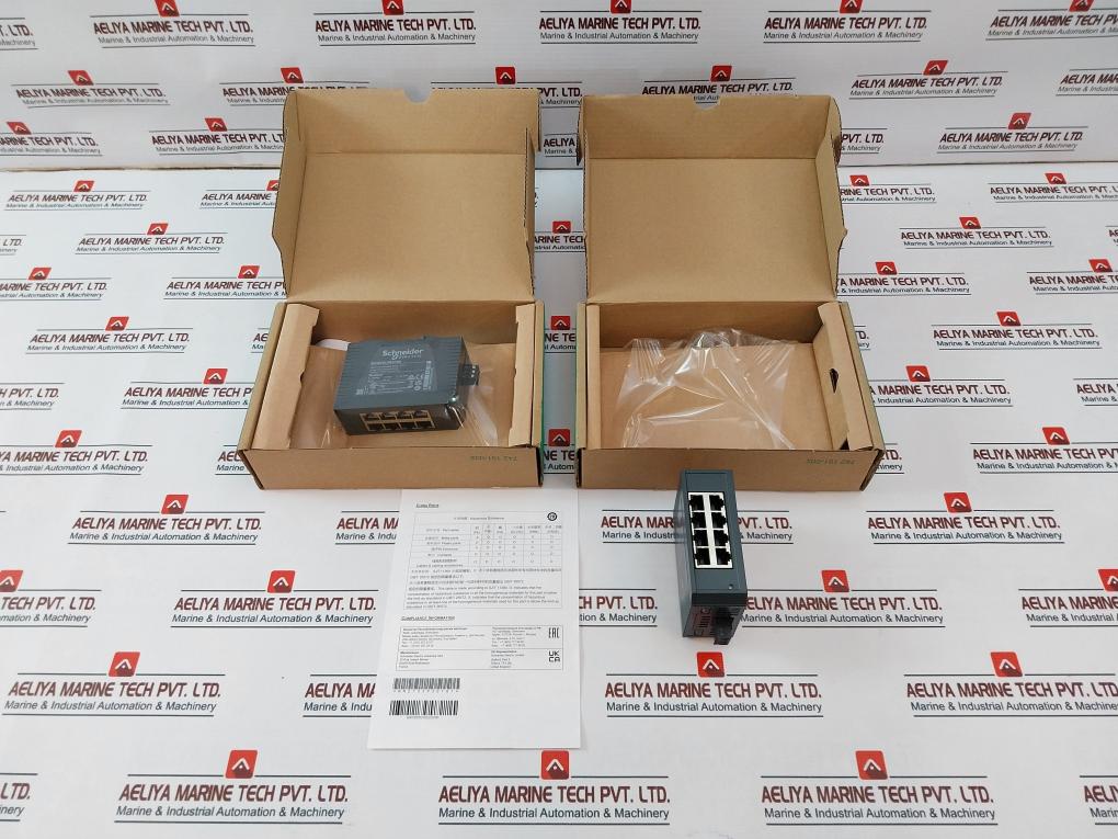 Schneider Electric Mcsesu083Fn0 Modicon Unmanaged Ethernet Switch-8Tx