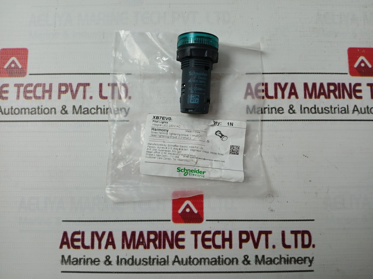 Schneider Electric Xb7Ev03Bpn Harmony Pilot Light