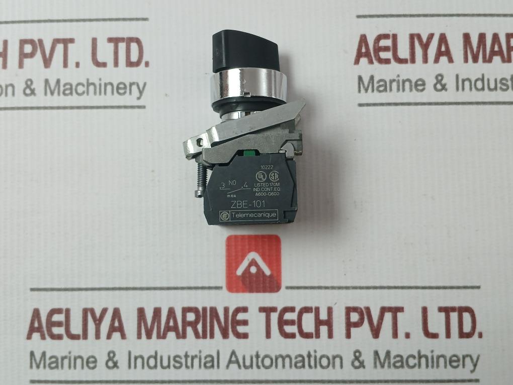 Schneider Zbe-101 Contact Block With Iec/En 60947-5-1 Selector Switch