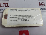 Schoenrock 241120 Hand Pump Type Hp 9 Complete