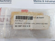 Schrack Zt570R24 Aux Relay 4-pol, 24Vac+Led 4020 5A/250V~
