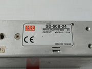 Sd-50b-24 Dc/Dc Converter Input-Dc24v (19-36v) 3a Mean Well In Used