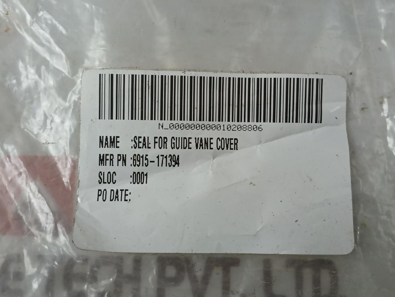 Seal For Guide Vane Cover By Klingersil C-4400