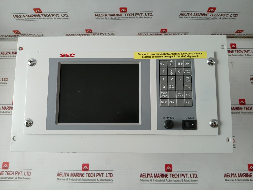 Sec Thrust Load Display Monitor