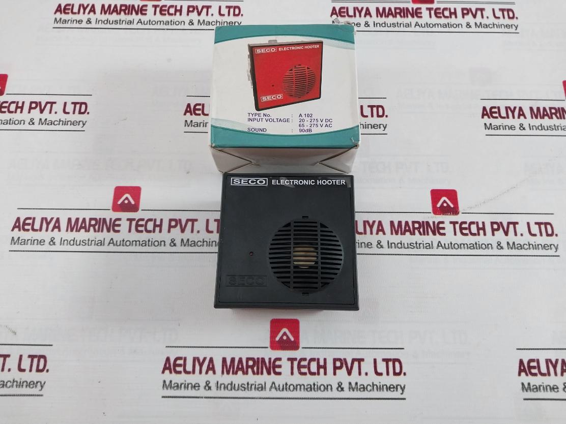 Seco A102 Electronic Hooter 20-275 V Dc 90 Db