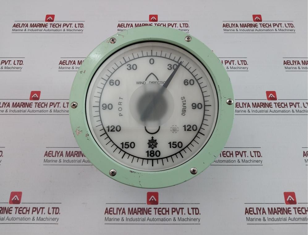 Seiki Fl200sel Wind Speed Indicator 0-60 M/S,0-115 Kt By Osaka Nunotani Seiki