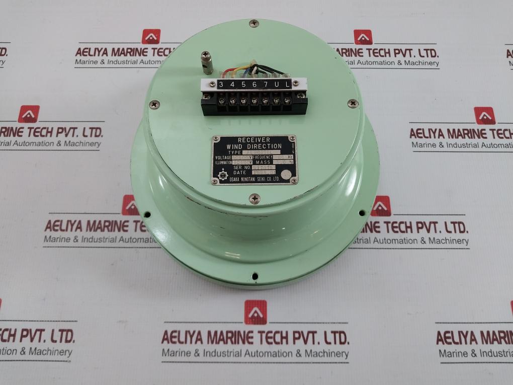 Seiki Fl200sel Wind Speed Indicator 0-60 M/S,0-115 Kt By Osaka Nunotani Seiki