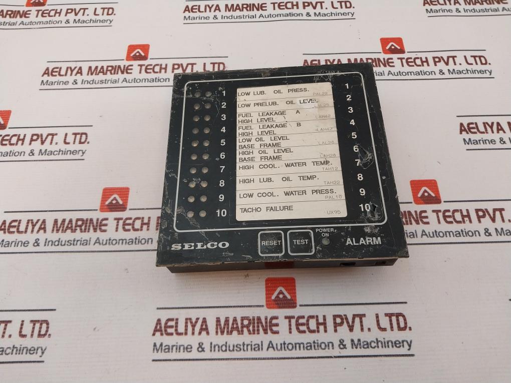Selco M1000-24-10S Alarm Panel 24Volt