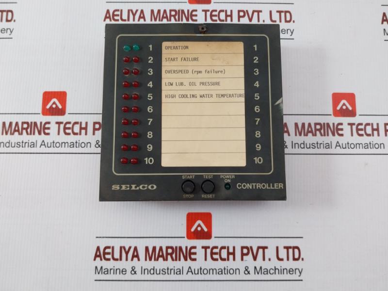 Selco M2000-29-00 Engine Controller 24 Volt In Used Condition