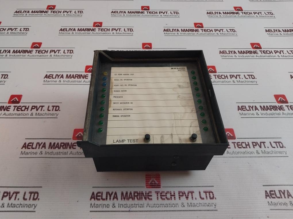Selco M4700-00 Alarm Indicator 24V Used