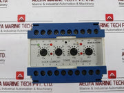 Selco T2400-06 3-phase Dual Over-current Relay 1A 380-440Vac Used