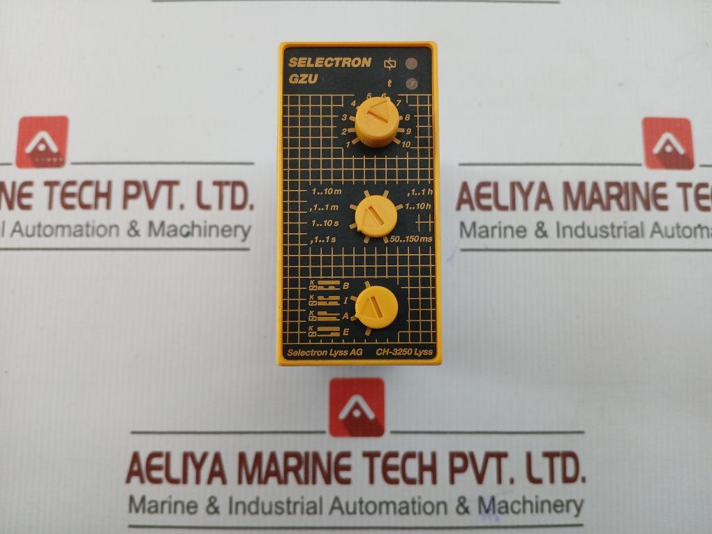 Part No. Gzu 30 Time Delay Relay Selectron 220-240v