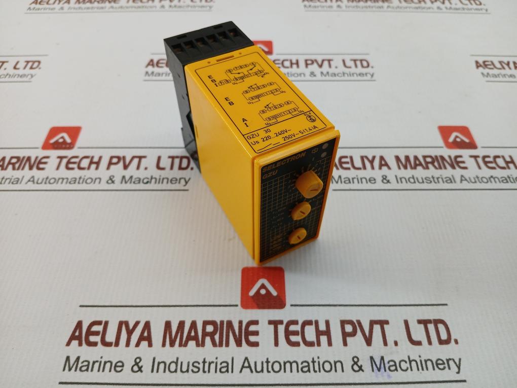 Part No. Gzu 30 Time Delay Relay Selectron 220-240v