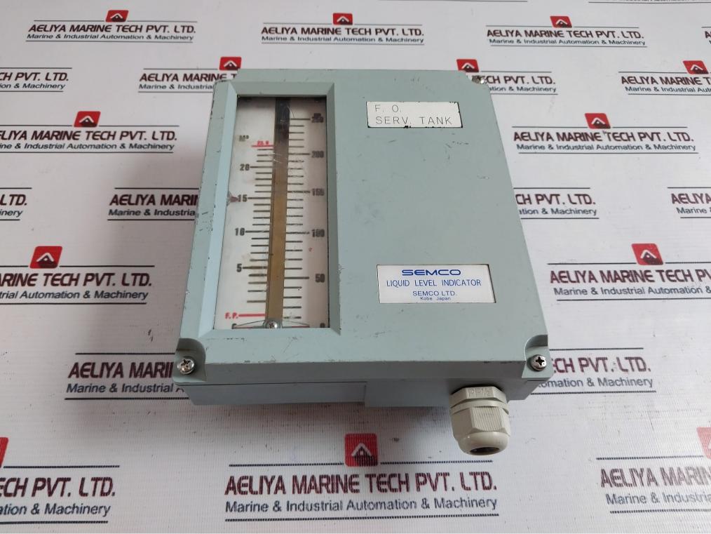 Semco 0-250 Cm Liquid Level Indicator Used