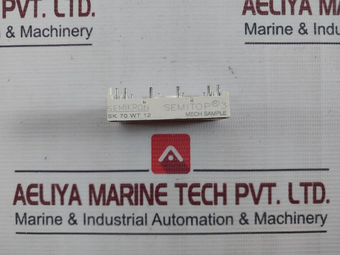 Semikron Semitop 3 Sk 70 Wt 12 Thyristor Module