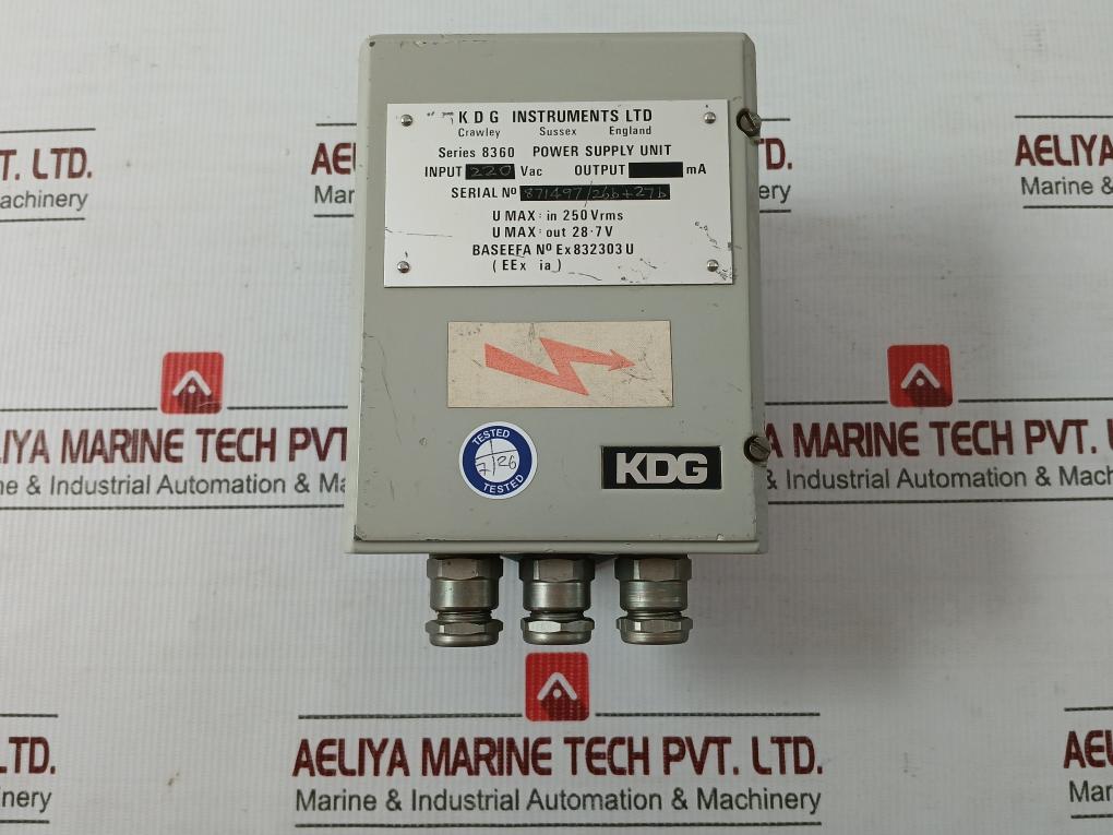 Series 8360 Power Supply Unit Kdg Instruments