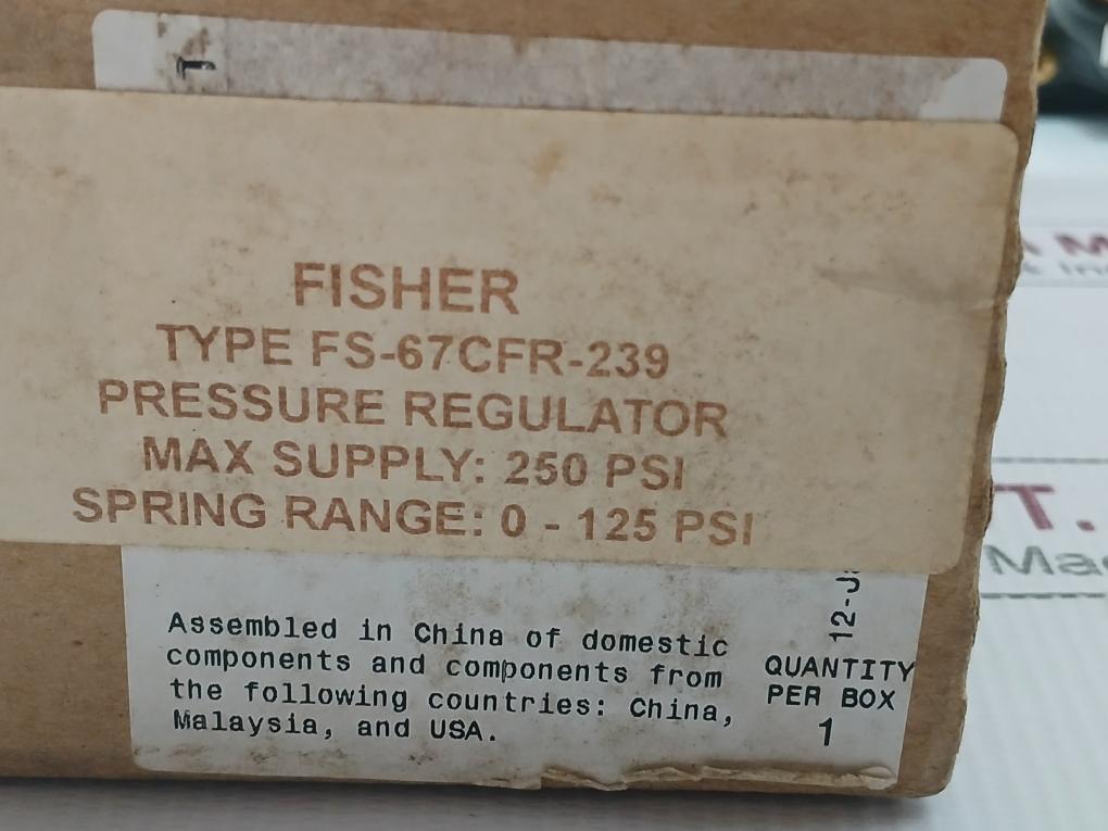 Series-Pressure-Regulator-250Psi-0-1-1Mpa-Fisher-Fs-67Cfr-239-67Cf-209001-1