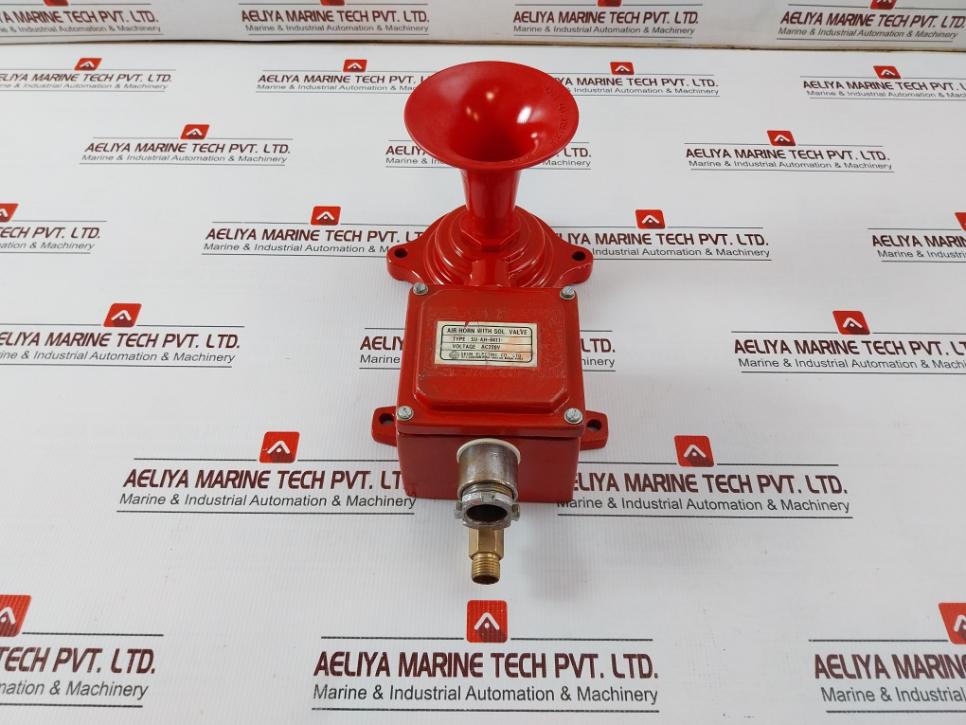 Seun Electric Su-ah-8411 Air Horn With Solenoid Valve Ac220V 60Hz 7 Bar