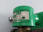 Sev-603bxf Refrigeration Solenoid Valve Ac 100v 50/60hz By Saginomiya 2.45 Mpa