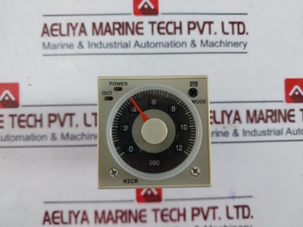 Seven H3Cr-a8 Solid State Timer 0.05S-300H 100-240Vac ~ 50/60Hz/100-125Vdc 