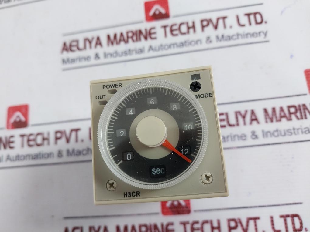 Seven H3Cr-a8 Timer, 0.05 Seconds To 300 Hours/100-125Vdc