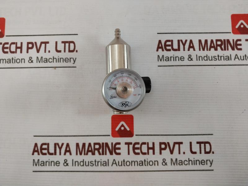 Sgi 0.5 L/Mn Fixed Flow Regulator 0 To 1800 Psi 0 To 124 Bar