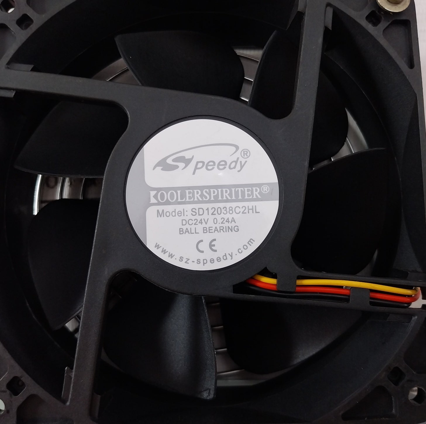 Shenzhen Speedy Sd12038C2Hl Cooling Fan Dc24V 0.24A