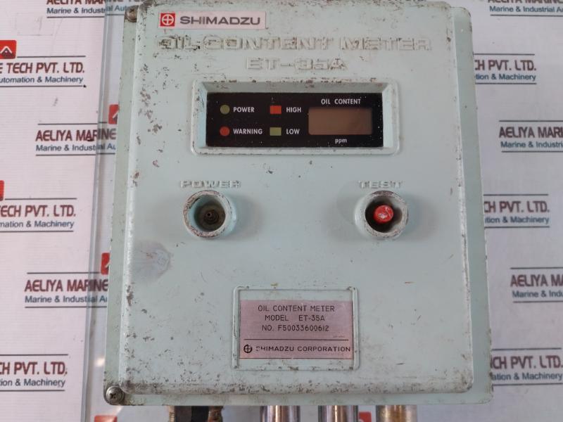 Shimadzu Et-35A Oil Content Meter Used