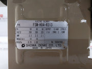 Showa Denki Fsm-h04-r313 Electric Air Blower 0.4Kw 2Poles 100C-110B 190F
