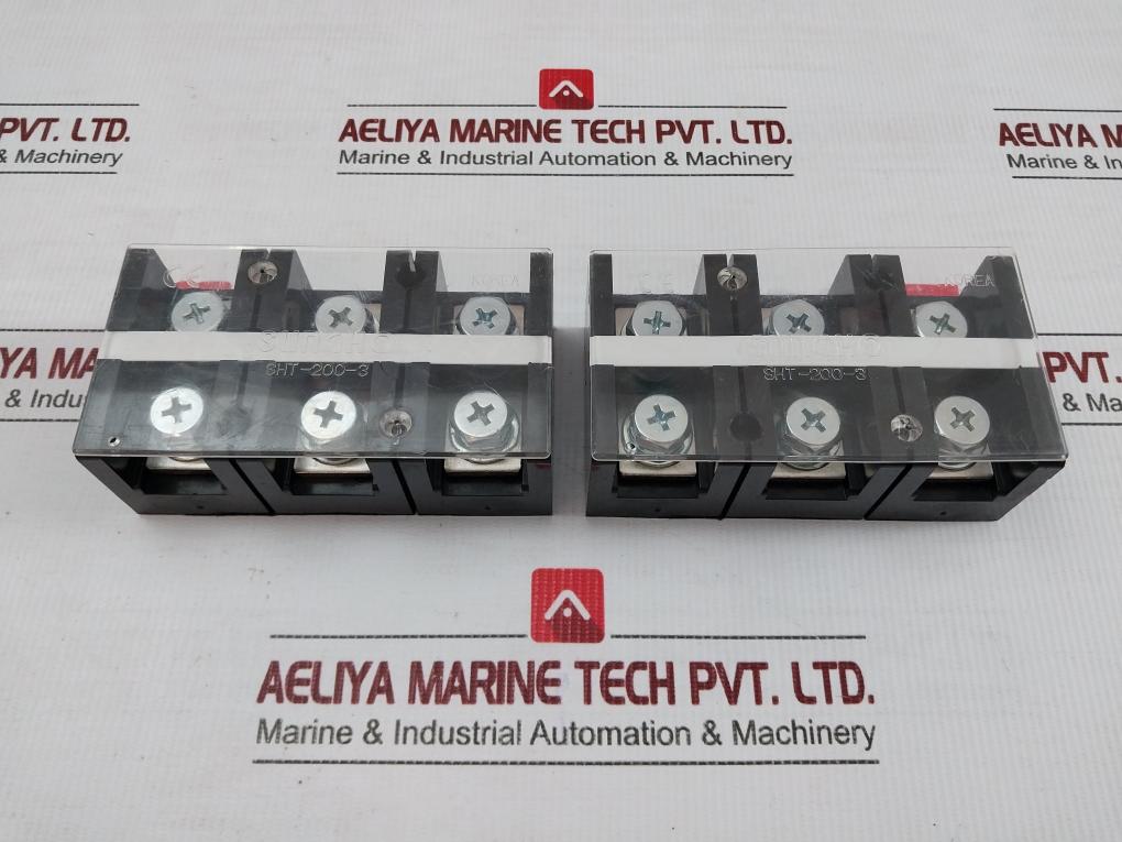 Sht-200-3 Terminal Block 200a 3p By Sungho