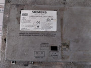 Siemens 1P 6Av6 643-0Cd01-1Ax1 Touch Panel