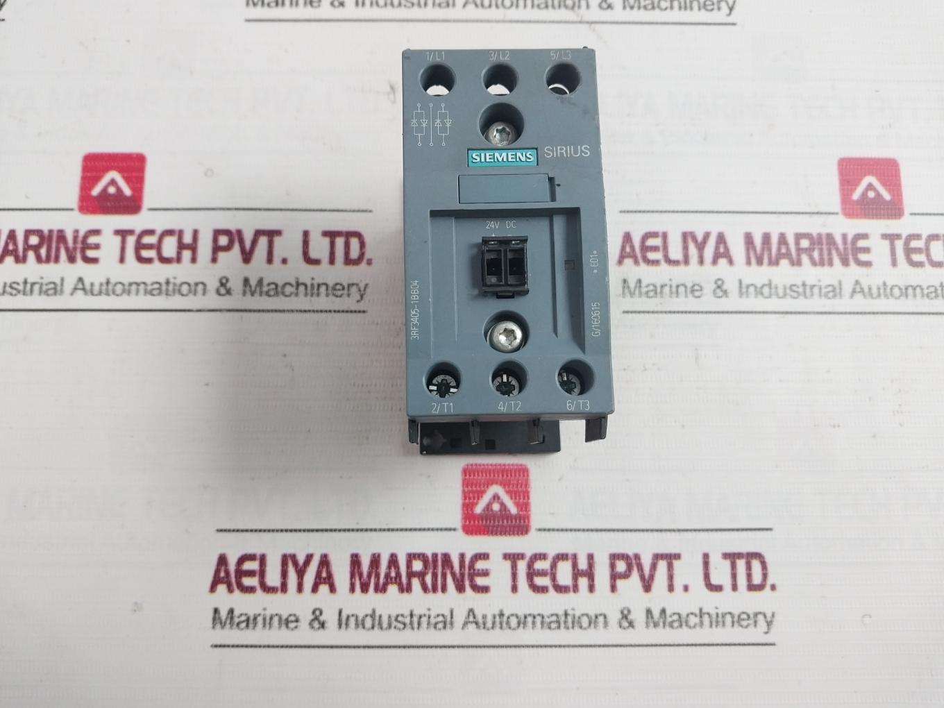 Siemens 3Rf3405-1Bb04 Solid-state Contactor 24Vdc Iec/En 60947-4-2