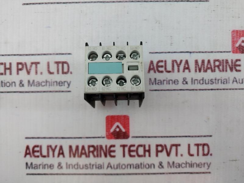 Siemens 3Rh1911-1Fa22 Auxiliary Contact Block, 10A, 690V